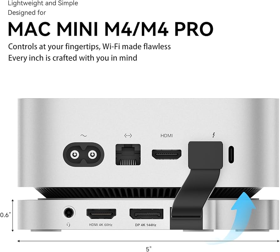 Amazon.com: Minisopuru MINI4MAX Mac mini M4 Dock with 4K@60Hz HDMI