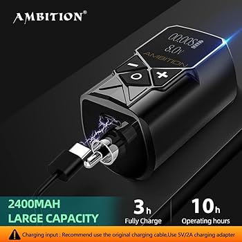 Amazon | Ambition Torped タトゥーキット - ロータリータトゥーマシン