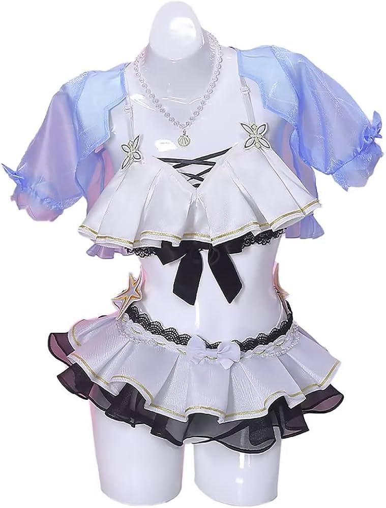 Amazon.co.jp: [エルフ森林] エリシア 水着 コスプレ衣装 ピンクの妖精