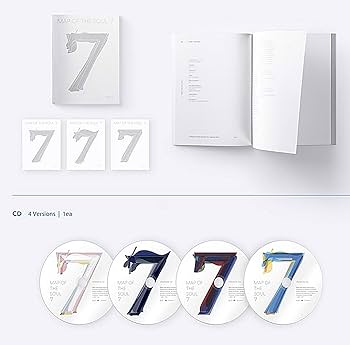 K-POP BTS - MAP of The Soul : 7, Version 3 Cover incl. Album