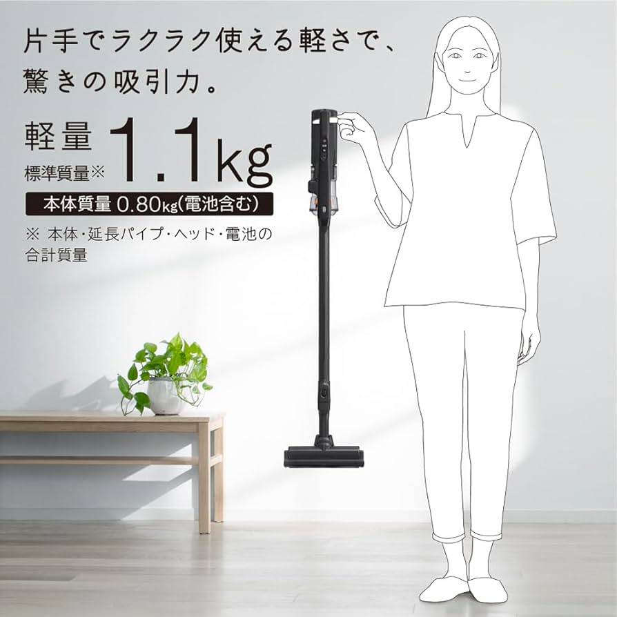 Amazon | 【WEB専用】日立 掃除機 コードレス スティッククリーナー