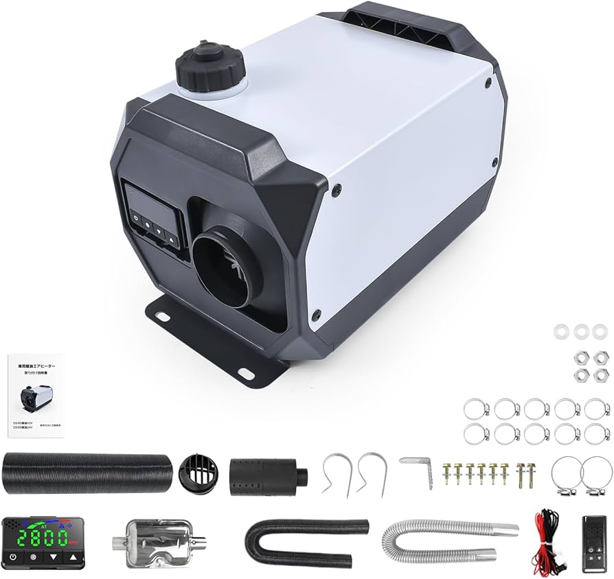 Amazon.co.jp: LVYUAN（リョクエン）12V 8KW車用 軽油 一体式 エア