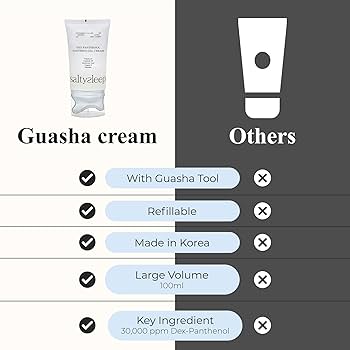 Amazon.com: Saltysleep Soothing Gel Cream wtih Guasha - Hydrating