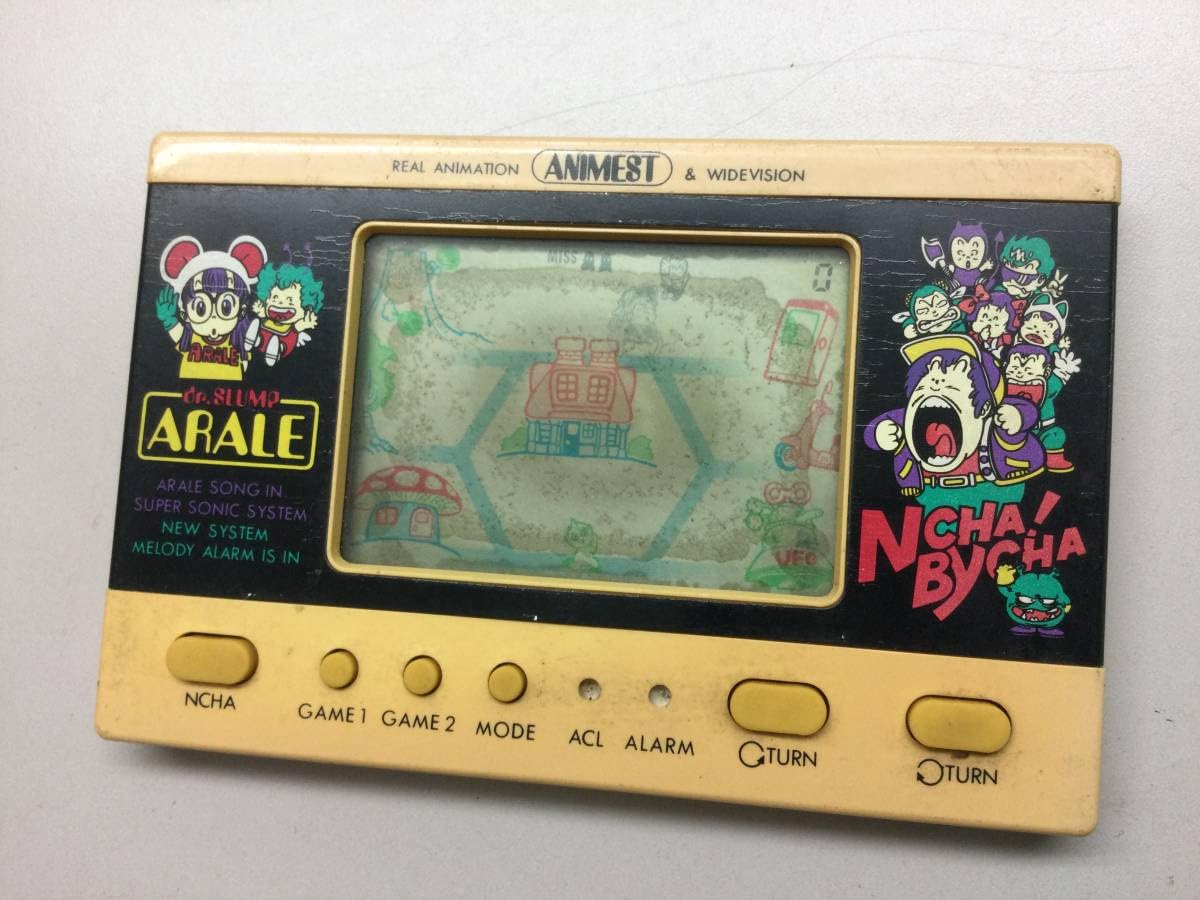 希少 ゲーム＆ウォッチ Dr.スランプアラレちゃん 動作確認済み 希少
