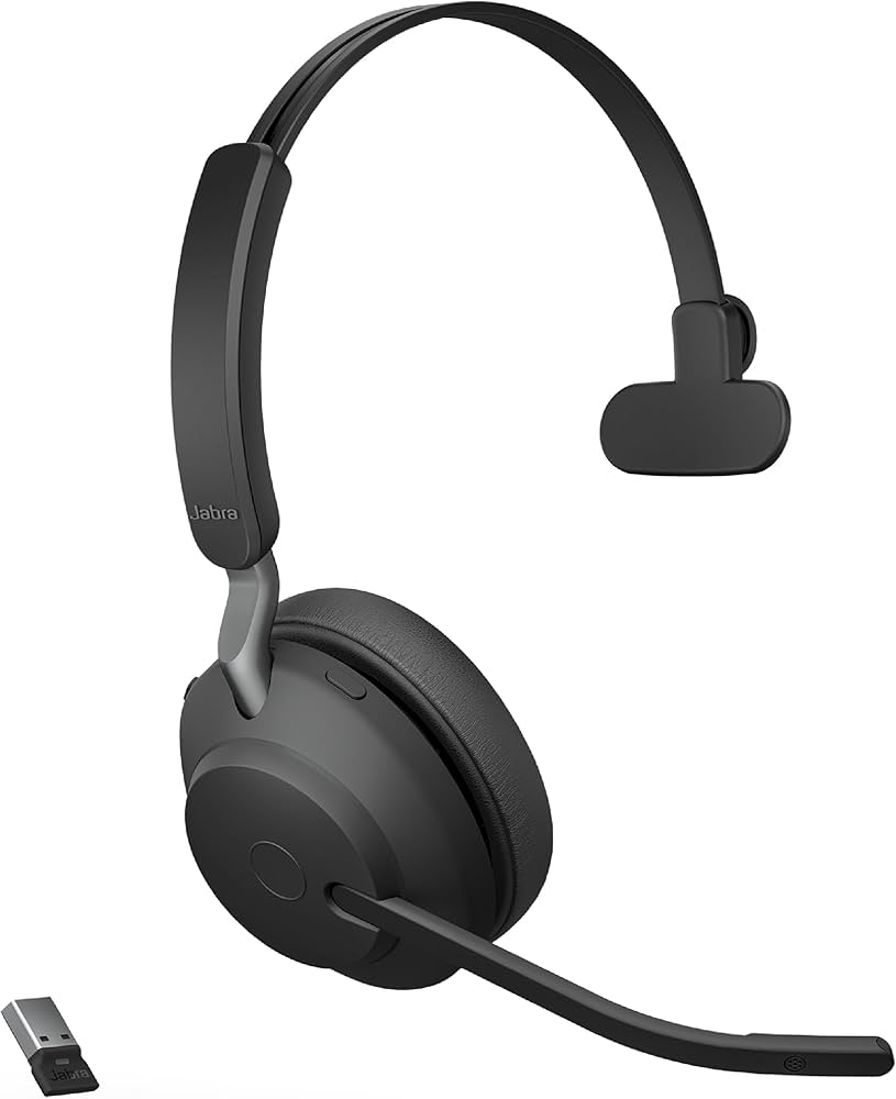 Amazon.com: Jabra Evolve2 65 - USB-A MS Teams Mono with Charging
