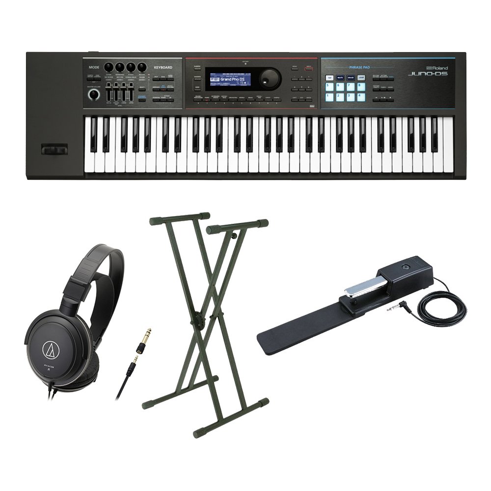 Amazon | Roland JUNO-DS61 (ブラック) シンセサイザー 61鍵盤