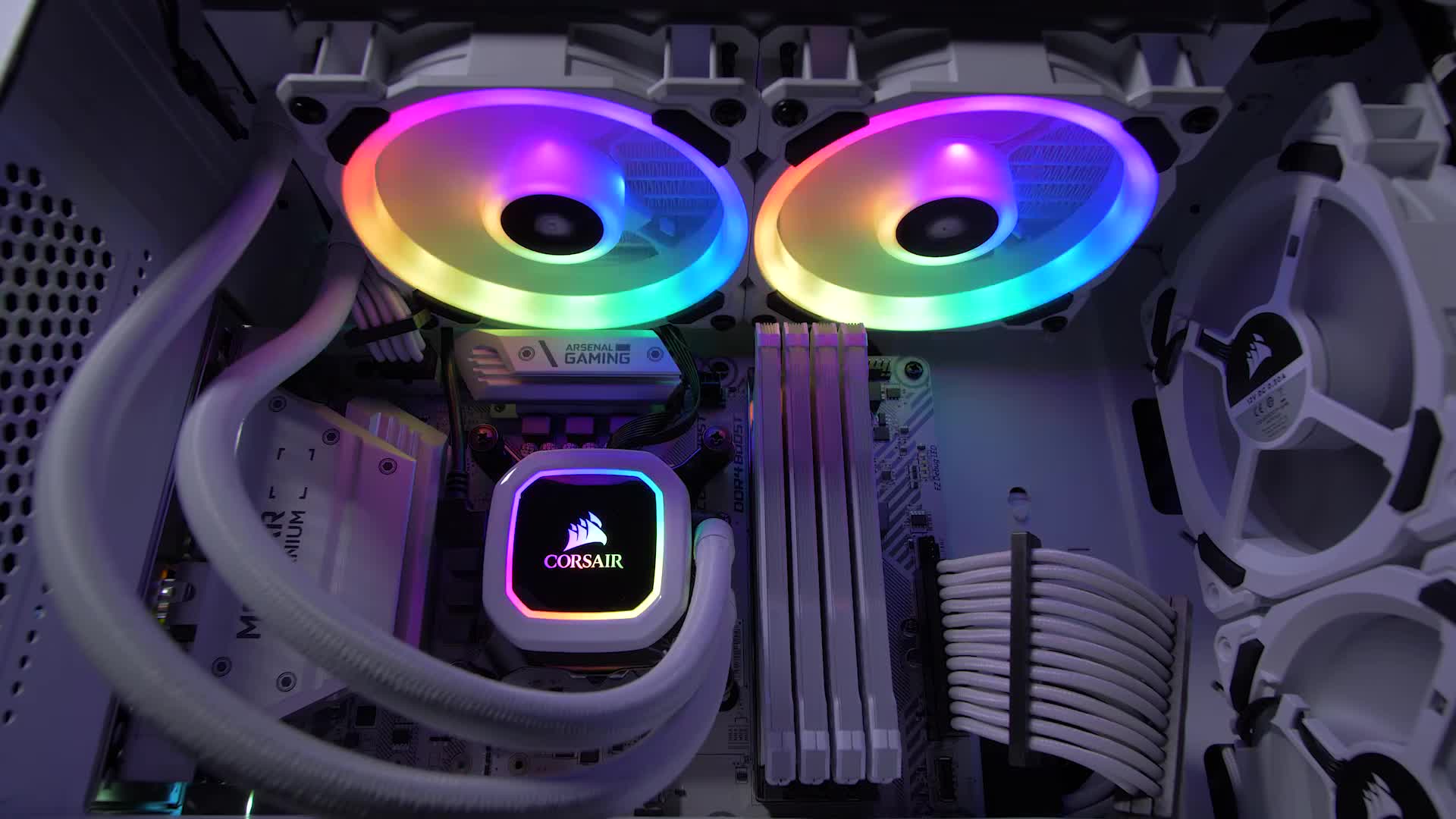 Amazon | Corsair H100i RGB PLATINUM SE V2 水冷一体型 CPUクーラー