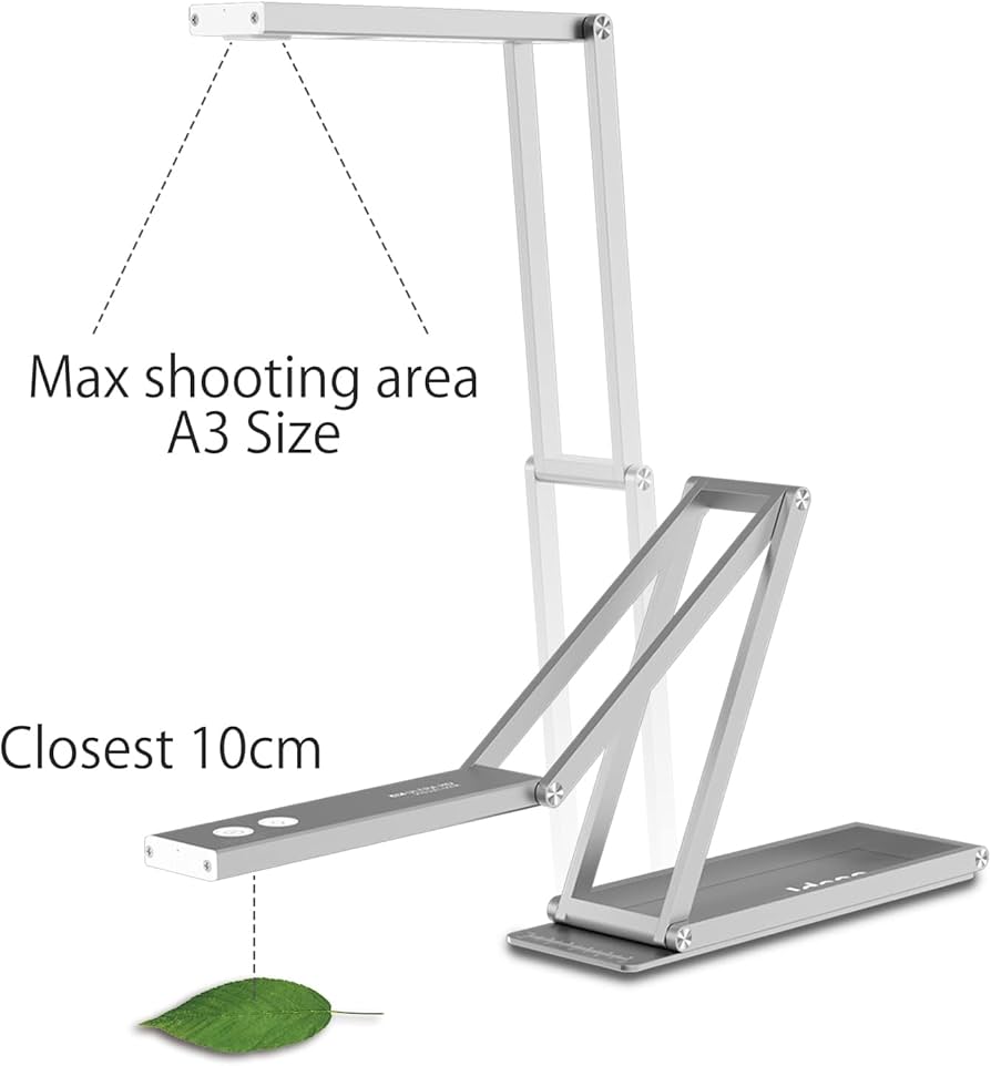 Amazon.com: Ideao DC400 4K USB Document Camera, Webcam & Scanner