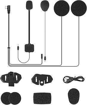 Amazon | JESIMAIK バイク用インカム付属品セット R16/R16Pro適用