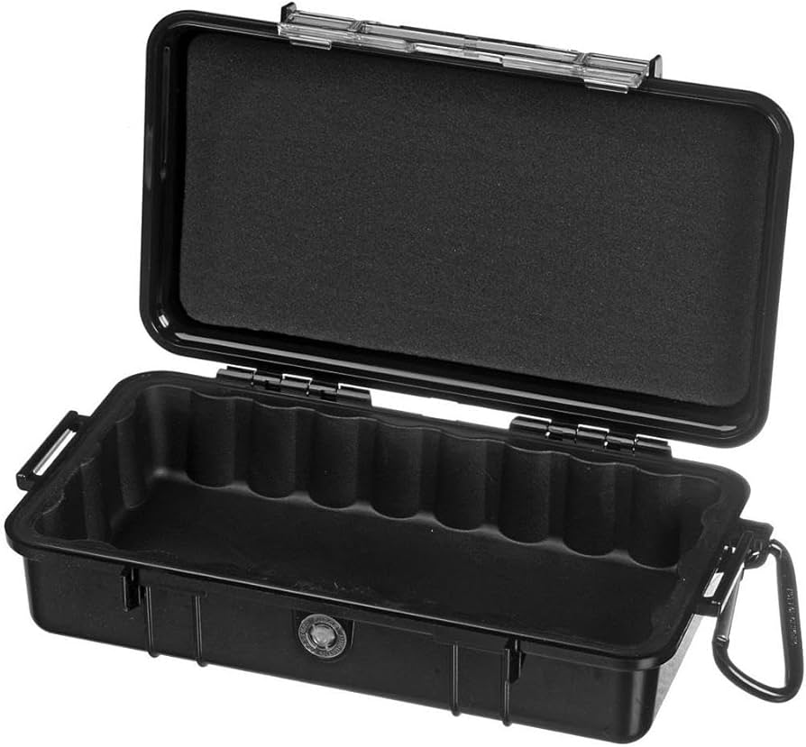 Amazon.com : Pelican 1060-005-110 Micro Case Solid, Black, 9.38 x