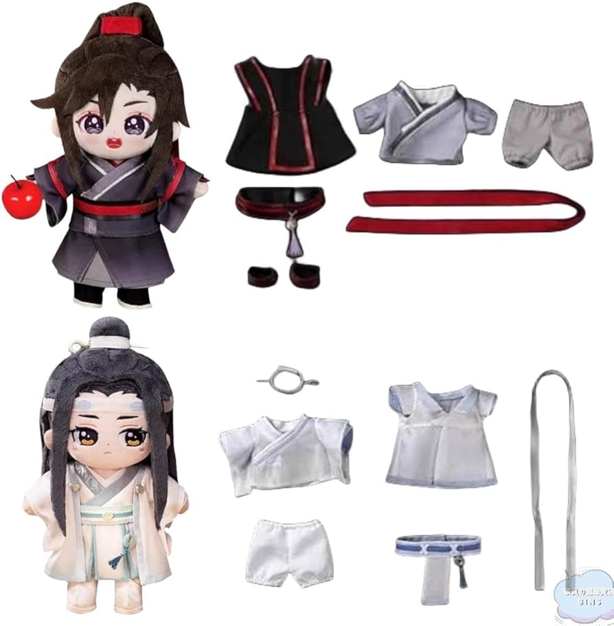 Amazon.co.jp: 魔道祖師 ぬいぐるみ 魏無羨 藍忘機 可愛い人形 ラン