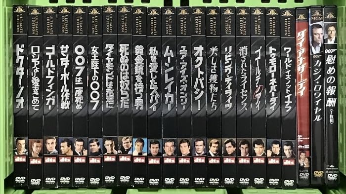 Amazon.co.jp: 007シリーズ DVD まとめて 22作品 セット ジェームス
