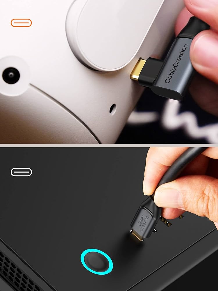 Amazon.co.jp: CableCreation Quest 2 link対応 ケーブル 5M, Oculus