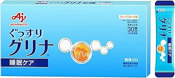 Amazon.co.jp: 味の素 グリナ 睡眠ケア 30本入箱 グリシン 睡眠 サプリ