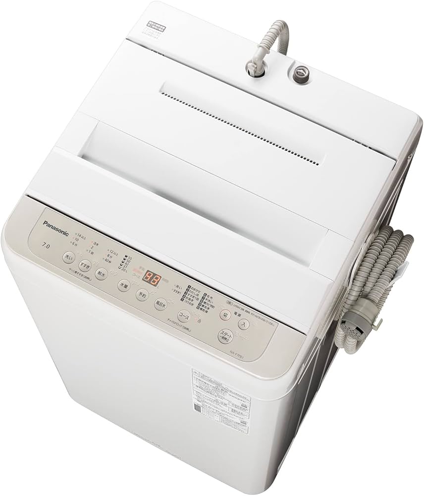 Amazon.co.jp: パナソニック 全自動洗濯機 7kg NA-F7PB1-C エクリュ