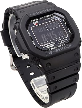 Casio G-Shock GW-M5610U Men's Wristwatch, black/black/white