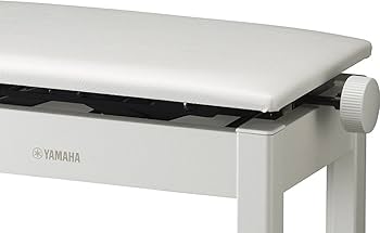 Amazon | ヤマハ YAMAHA 電子ピアノ用 高低自在椅子 ホワイト BC-205WH