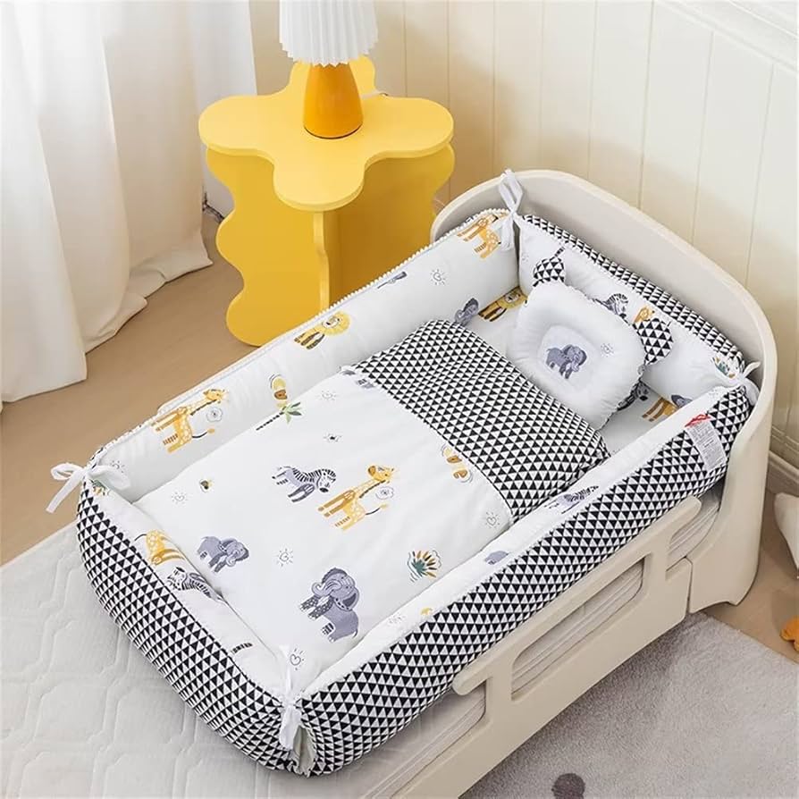 Amazon | ベビーベッド 新生児 布団セット ベッドインベッド 添い寝