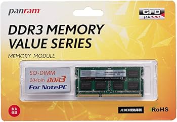 Amazon | シー・エフ・デー販売 CFD販売 Panram ノートPC用 メモリ
