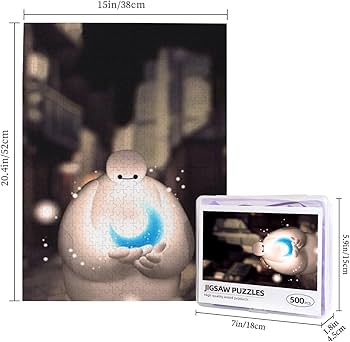 Amazon.co.jp: パズル ベイマックス ジグソーパズル 木製 500ピース