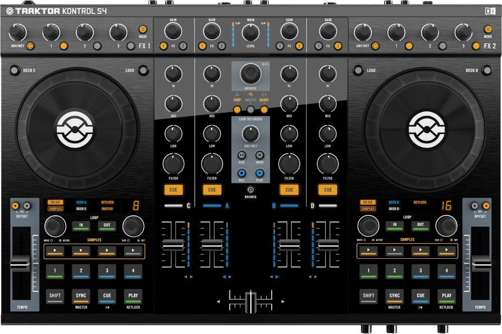 Amazon | NATIVE INSTRUMENTS TRAKTOR KONTROL S4 | DJコントローラー