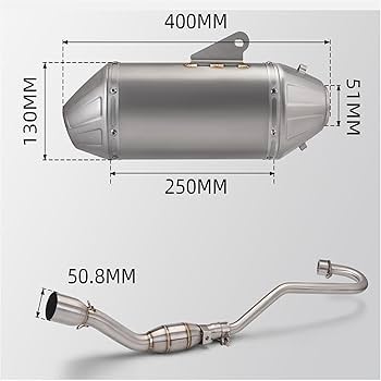 Amazon.co.jp: オートバイのエキゾーストパイプ エスケープシステム に