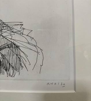 Amazon.co.jp: 小磯良平 エッチング銅版画 本物保証 直筆サイン