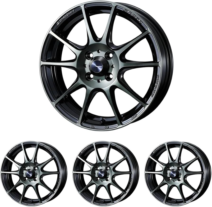Amazon.co.jp: ウェッズ(WEDS) SA25R 16インチ 4H PCD100 6.5J +38 WBC