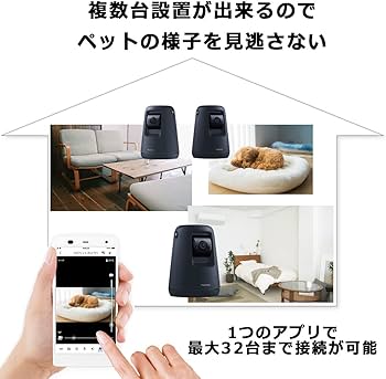 Amazon.co.jp: パナソニック スマ@ホーム 自動追尾機能 転倒防止構造