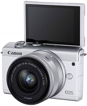 Amazon.com : Canon EOS M200 EF-M 15-45mm is STM Kit (White