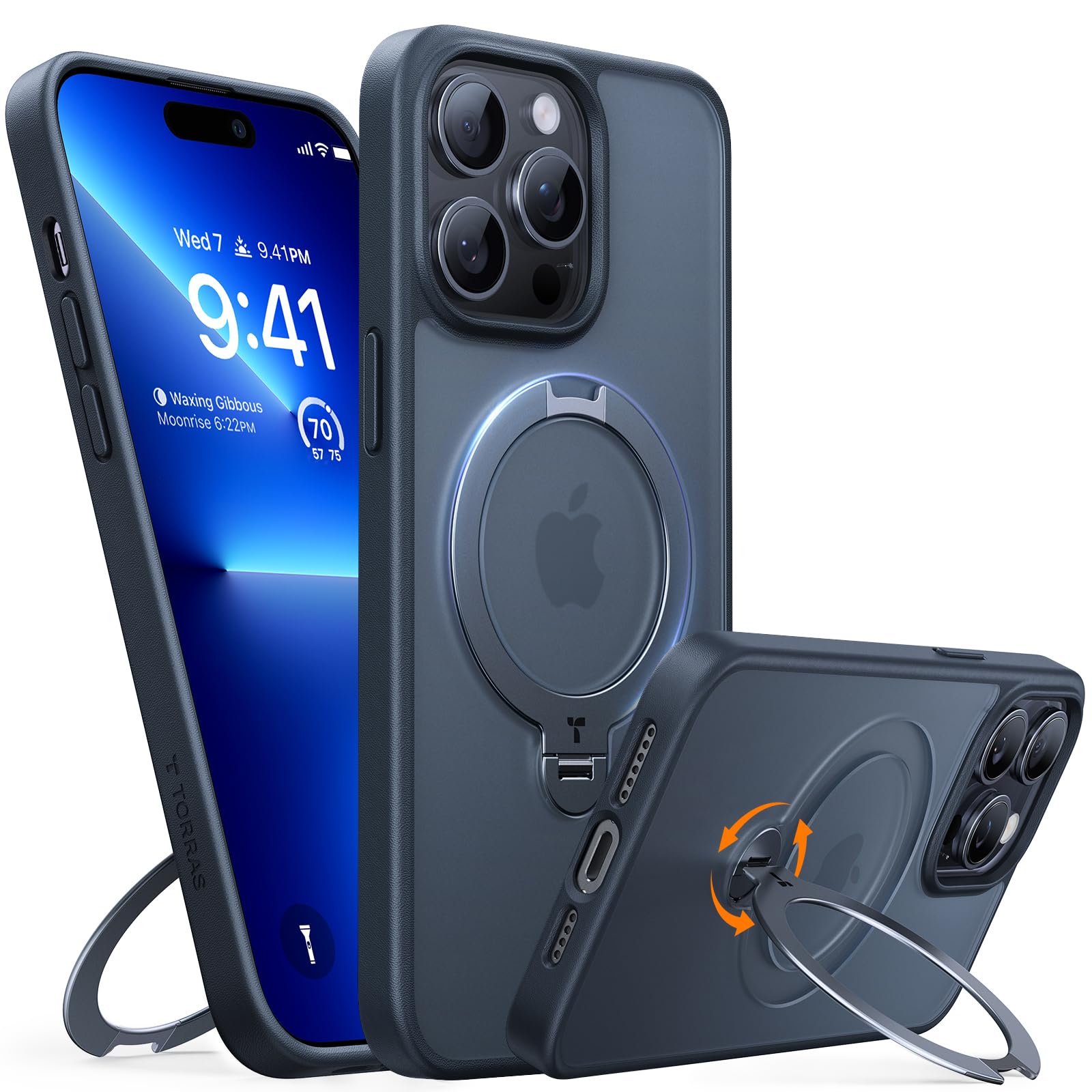 Amazon.co.jp: TORRAS iPhone 14 Pro Max 用 ケース【超剛性｜360