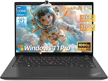 Amazon.com: Lenovo Thinkpad T14 Business Laptop i7, Windows 11 Pro