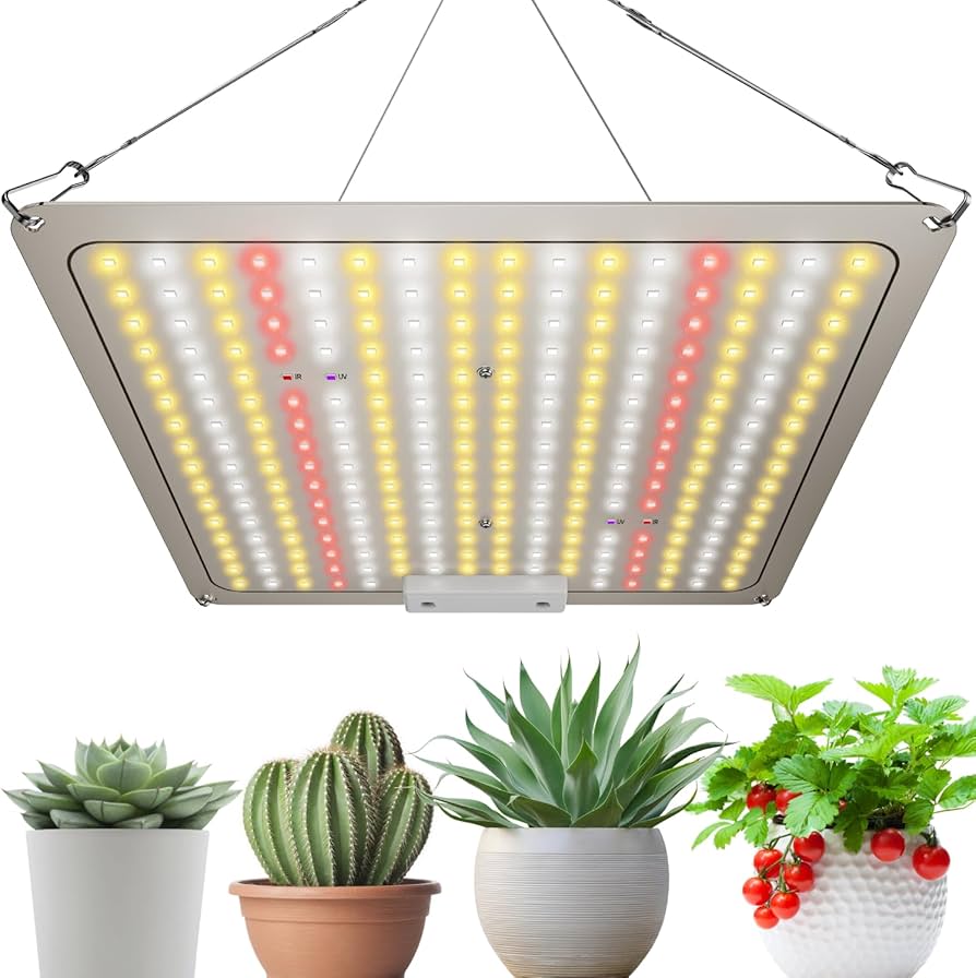 Amazon.co.jp: 植物育成ライト LED 60W パネル【放熱効率UP/ IP65防水