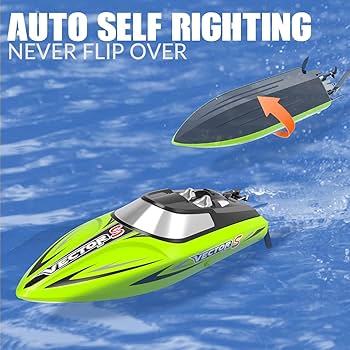 Amazon.co.jp: ブラシレスRCボート、50+KMH 45cmの船体 
