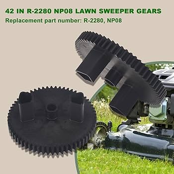 Amazon.com: EZYPAK 2 Pack 42 in R-2280 NP08 Lawn Sweeper Gears