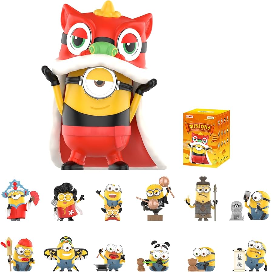 Amazon.co.jp: POP MART ミニオンズ 中国の旅記 ブラインドボックス