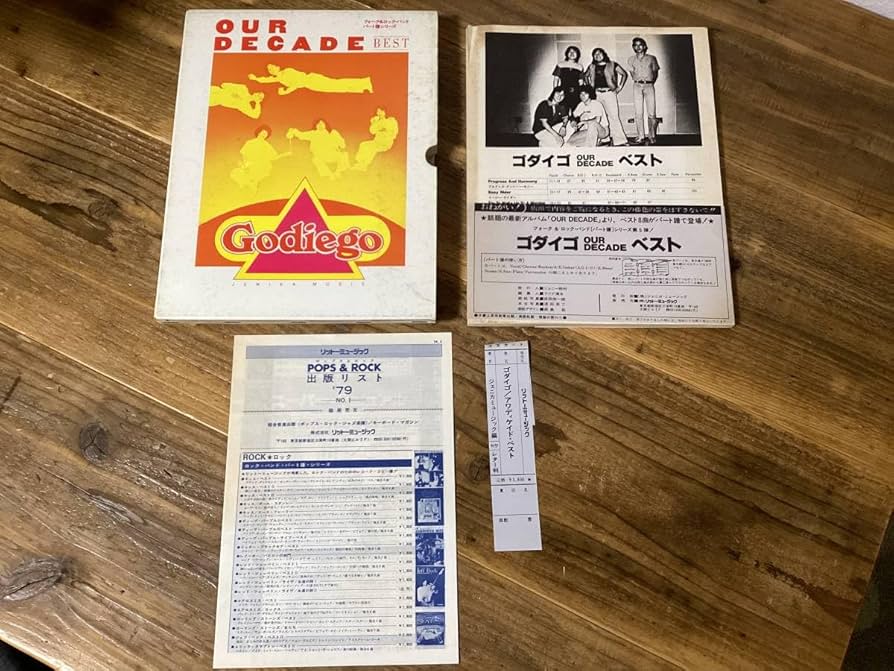 Amazon.co.jp: 楽譜/ゴダイゴ/OUR DECADE/パート譜/バンドスコア