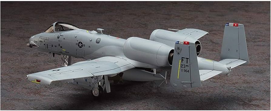 Amazon.com: Hasegawa 1:72 Scale A-10C Thunderbolt II Model Kit