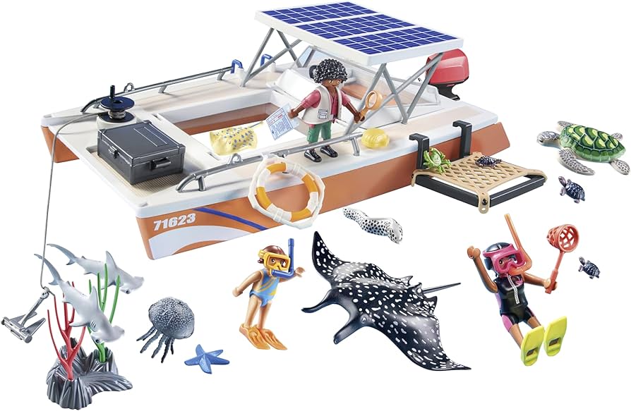 Amazon.com: Playmobil Wiltopia: Coral Reef Examination : Toys & Games