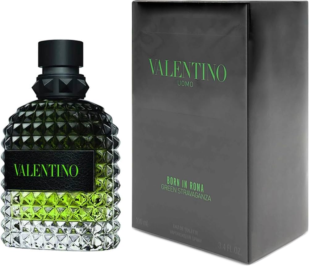 Amazon.com : Valentino Uomo Born In Roma Green Stravaganza by