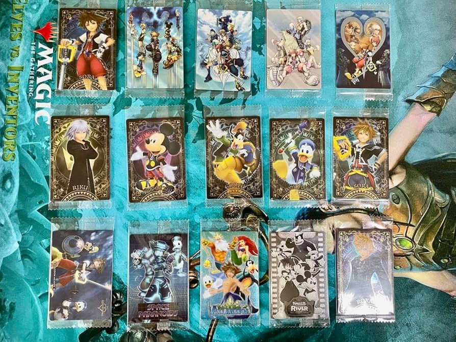 Amazon.co.jp: キングダムハーツ ウエハース カード15種 : ホビー