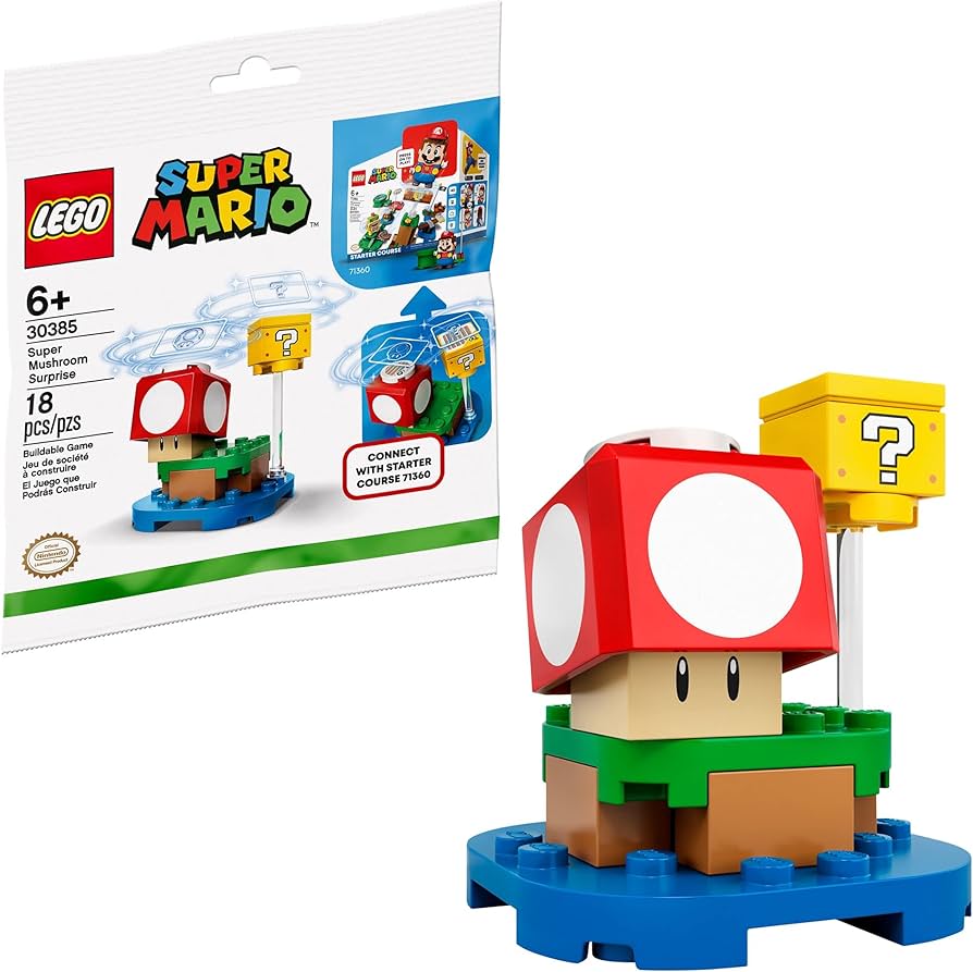 Amazon.com: LEG Lego Super Mario Super Mushroom Surprise Expansion