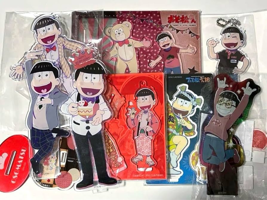 Amazon.co.jp: おそ松さん アクリルスタンド まとめ売りセット 8点