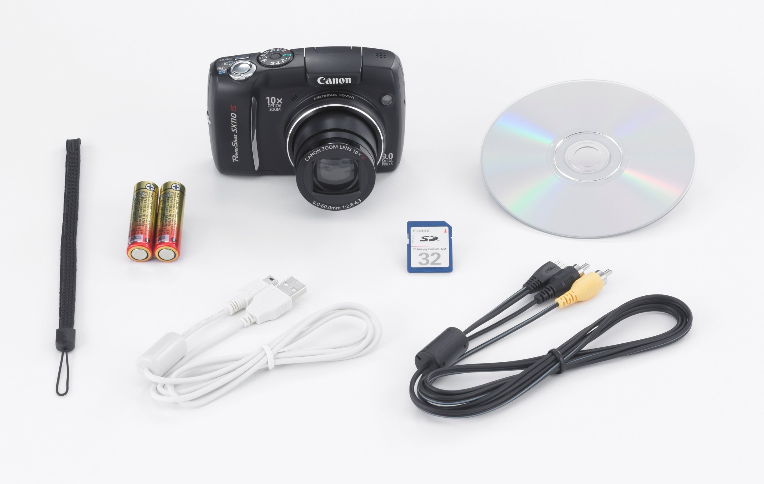 Amazon.com : Canon Powershot SX110IS 9MP Digital Camera with 10x
