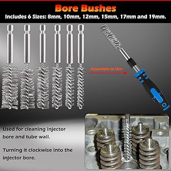 Amazon.com: Professional Diesel Injector-Seat Cleaning Kit 8090S