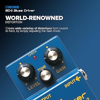 Amazon.com: Boss BD-2 Blues Driver Guitar Effects Pedal : Musical
