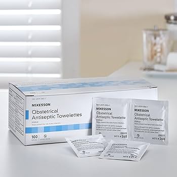 Amazon.com: McKesson Obstetrical Antiseptic Towelettes Wipes