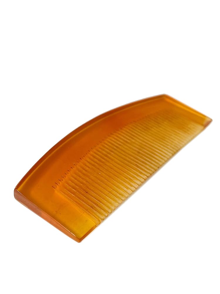 本鼈甲 マルヤ 櫛 16目 中荒 本鼈甲 マルヤ 櫛 16目 中荒 本鼈甲