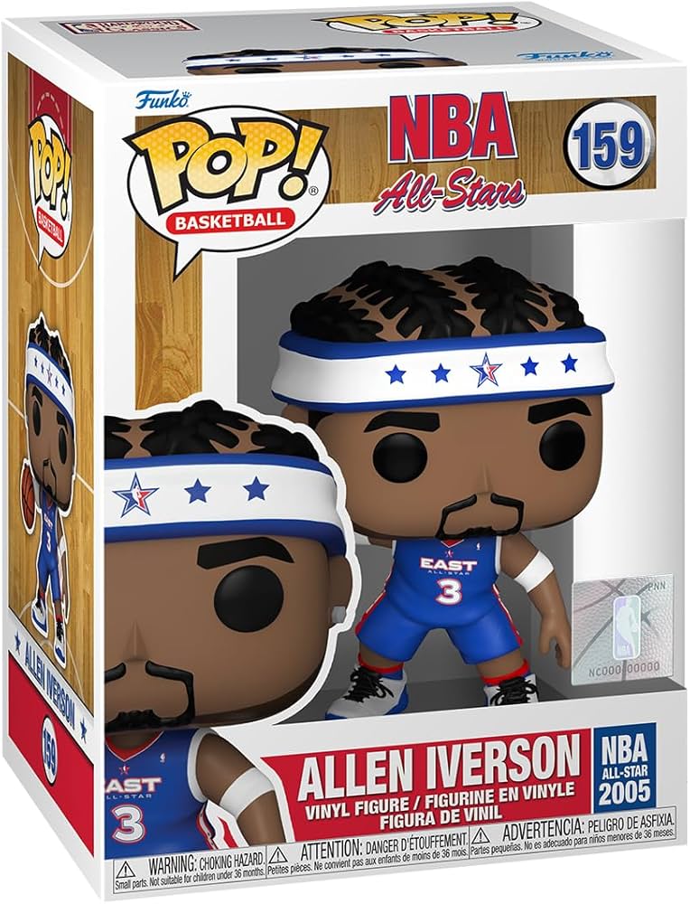Amazon.com: Funko POP! NBA: Legends - Allen Iverson​​ Iverson