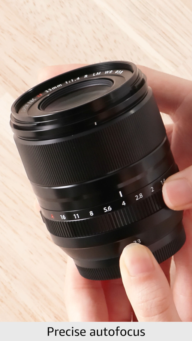 Amazon.com : Fujifilm Fujinon XF33mmF1.4 R LM WR : Electronics